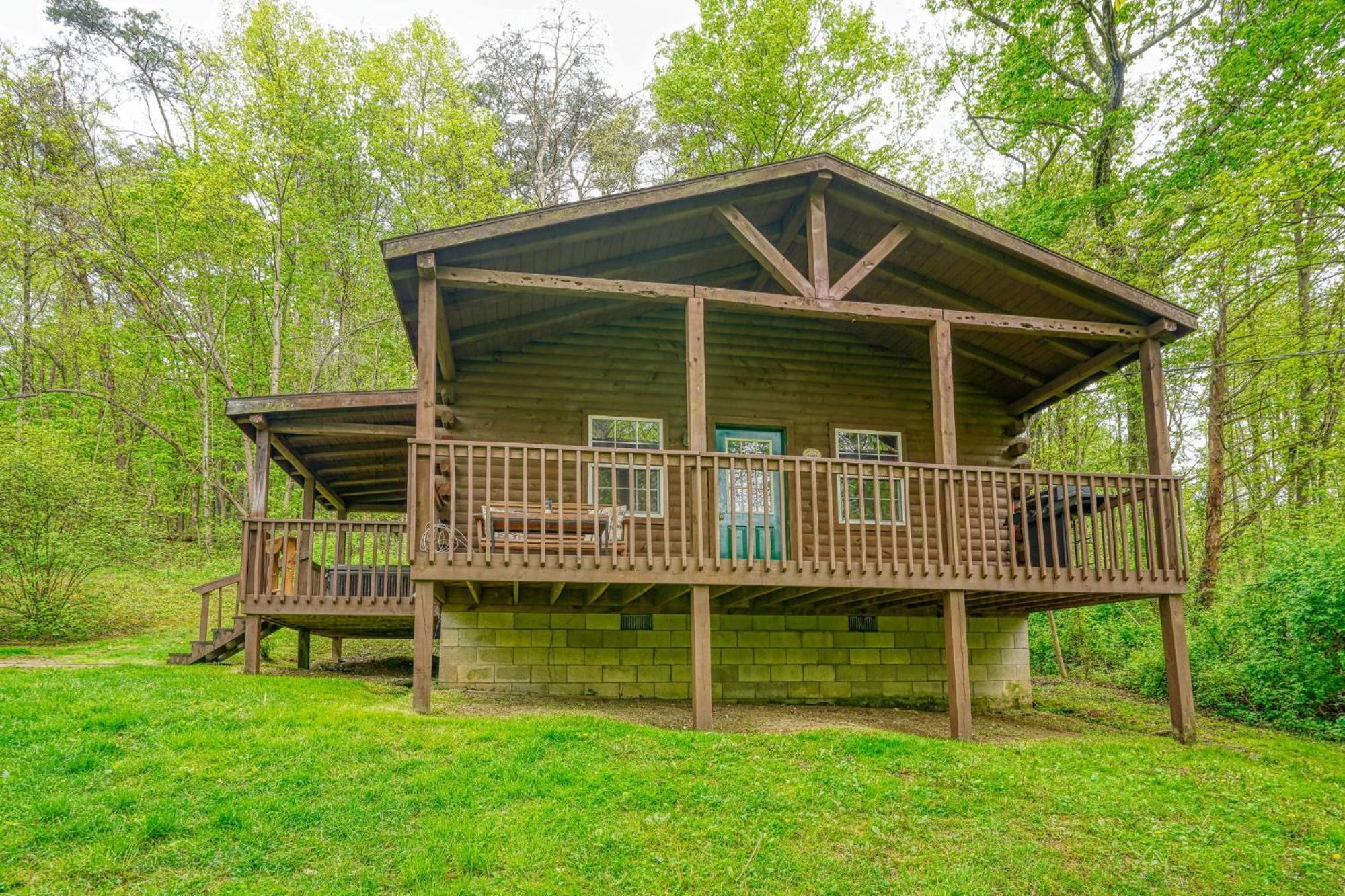 Blue Rose Cabins - Rosebud Cabin 로건 외부 사진